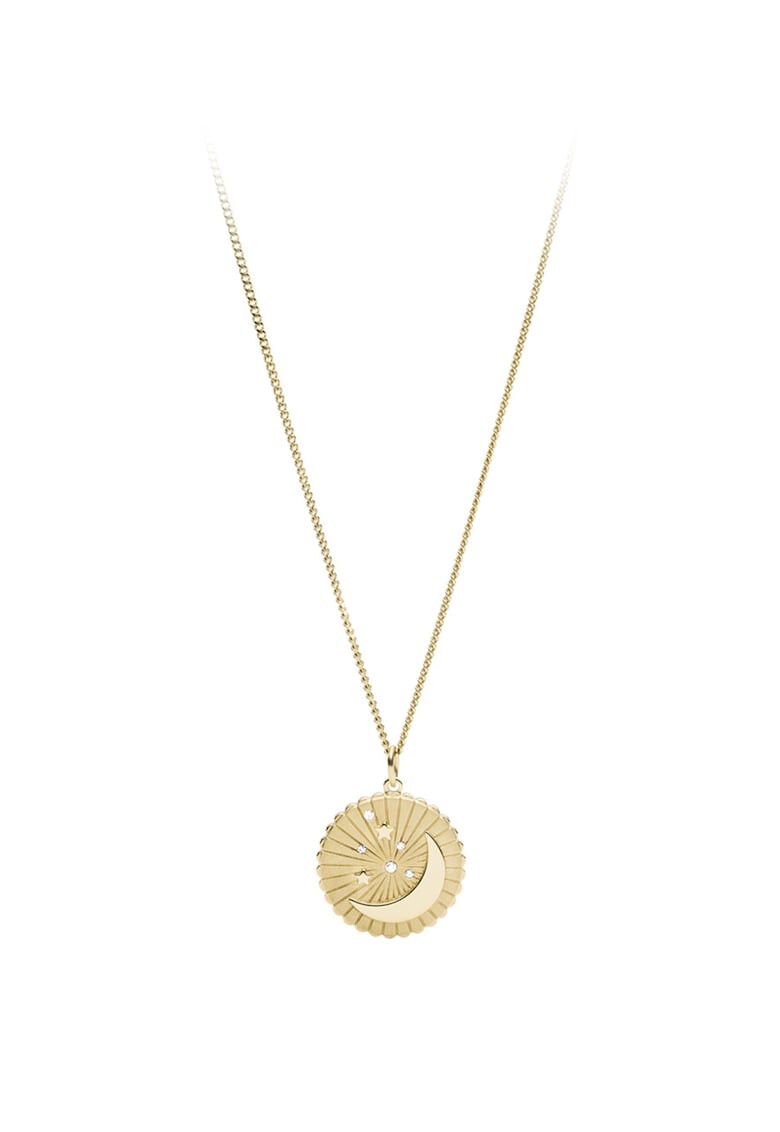 Fossil Колие с кръгла висулка - Pepit.bg