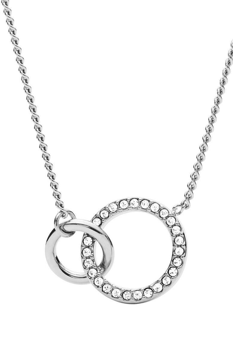 Fossil Колие с кристална висулка - Pepit.bg
