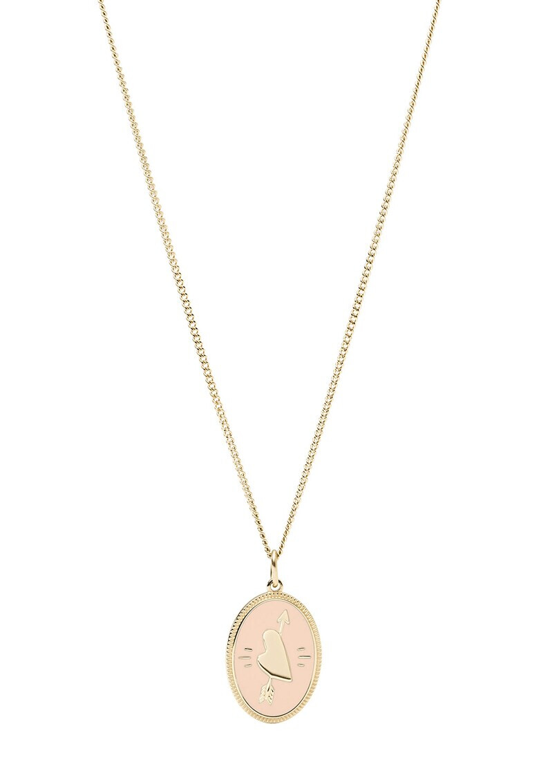 Fossil Колие с овална висулка - Pepit.bg