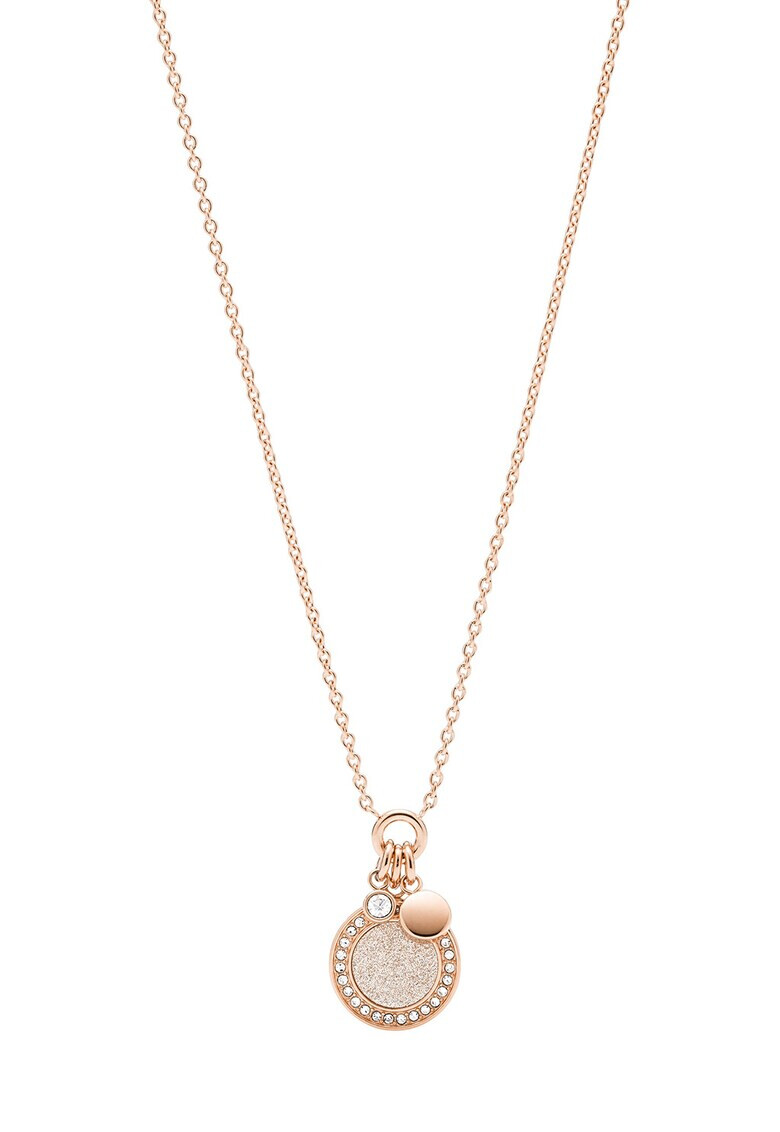 Fossil Колие с висулка с циркони - Pepit.bg