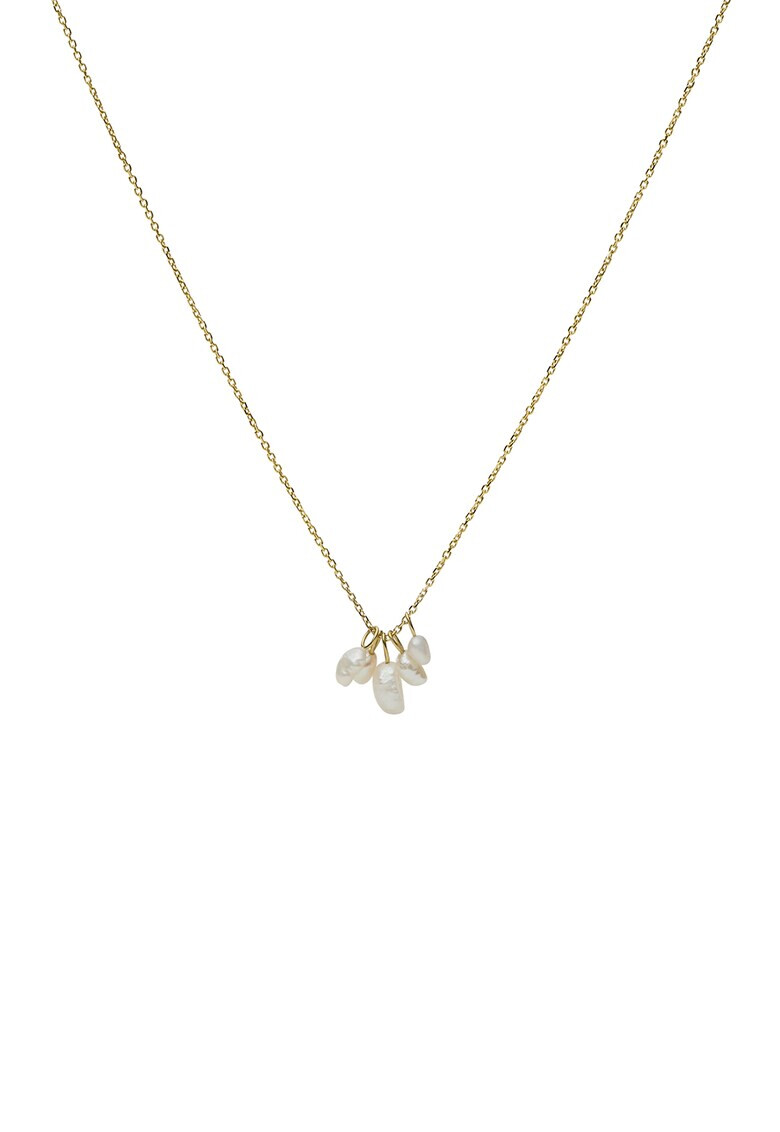 Fossil Колие със сладководни перли - Pepit.bg