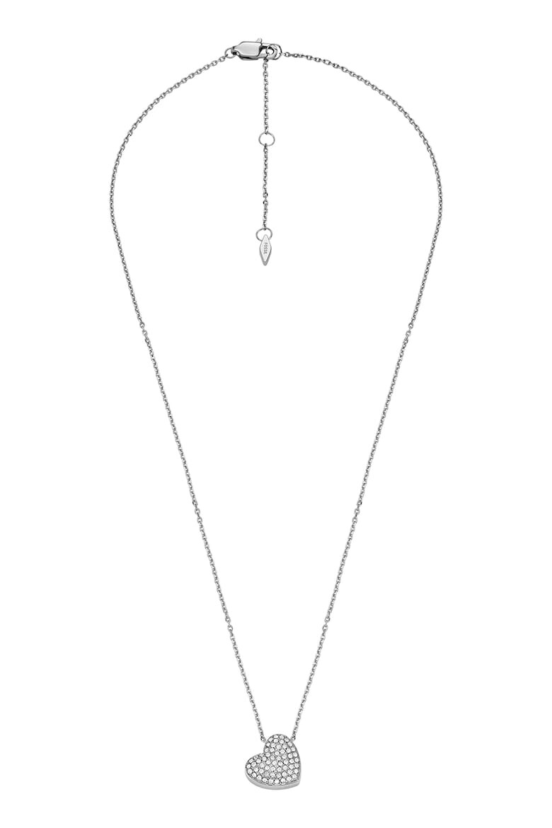Fossil Колие със сърцевидна висулка - Pepit.bg