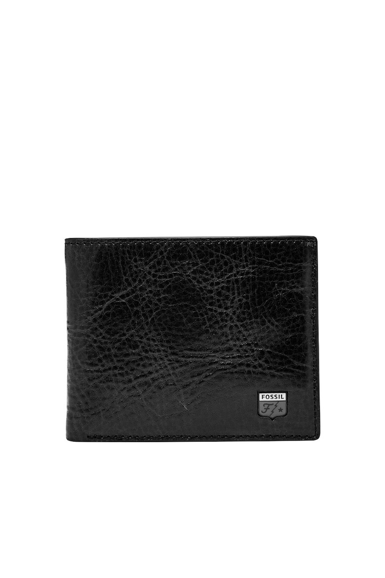 Fossil Кожен портфейл с лого - Pepit.bg