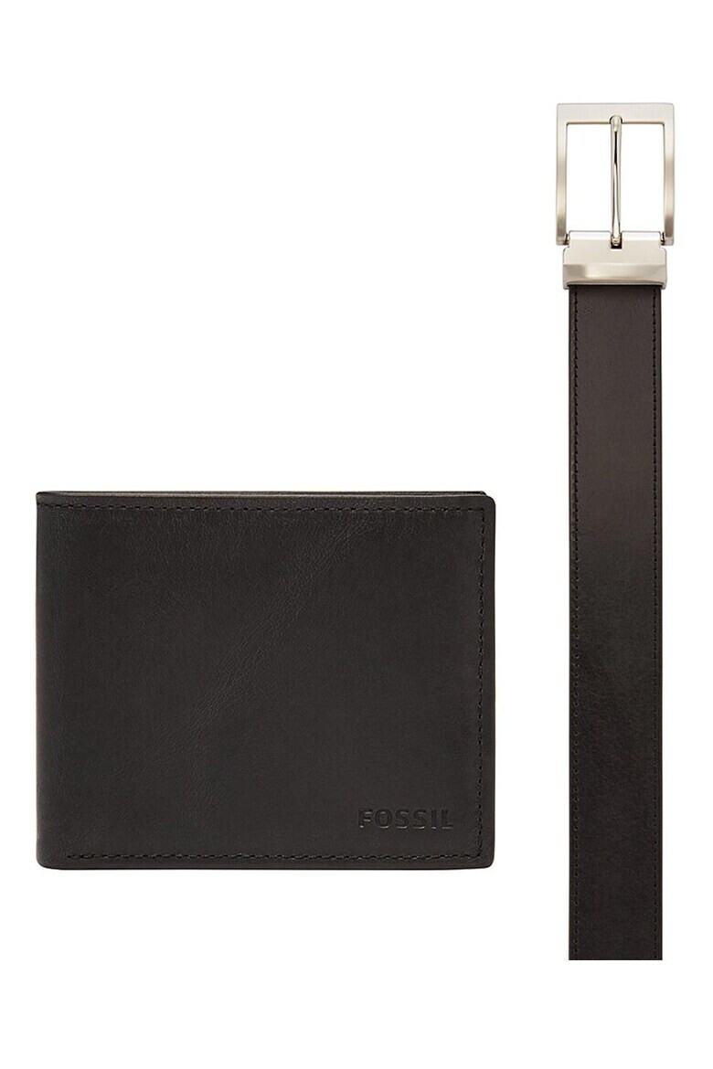 Fossil Кожен портфейл Derrick и колан - Pepit.bg