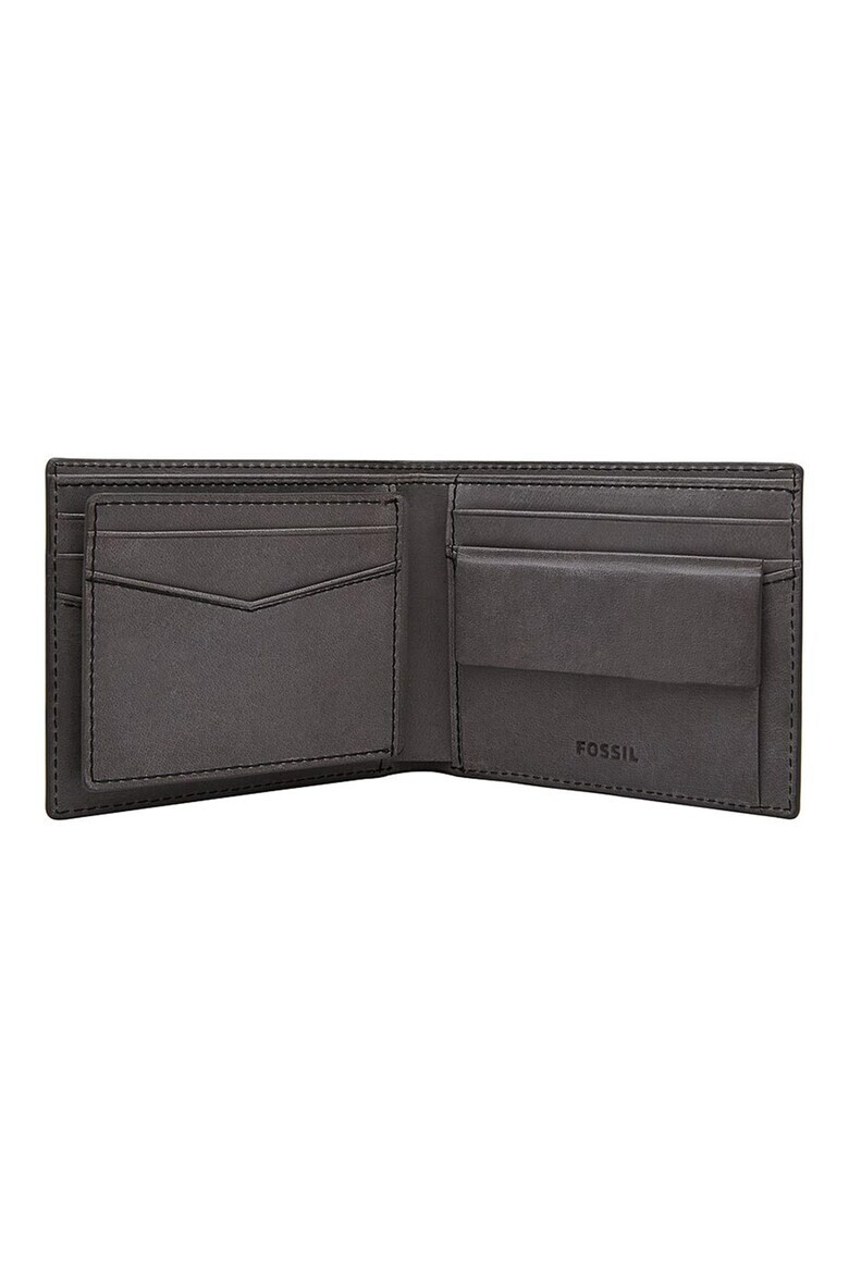 Fossil Кожен портфейл Everett с двойно прегъване - Pepit.bg