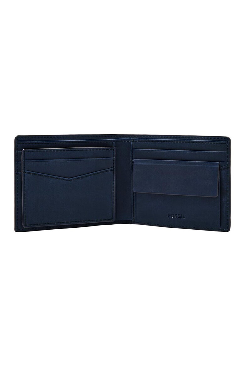 Fossil Кожен портфейл Everett с двойно прегъване - Pepit.bg
