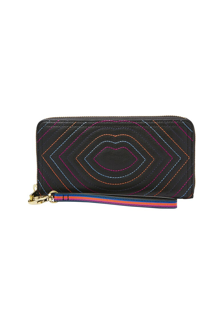 Fossil Кожен портфейл Logan с RFID - Pepit.bg