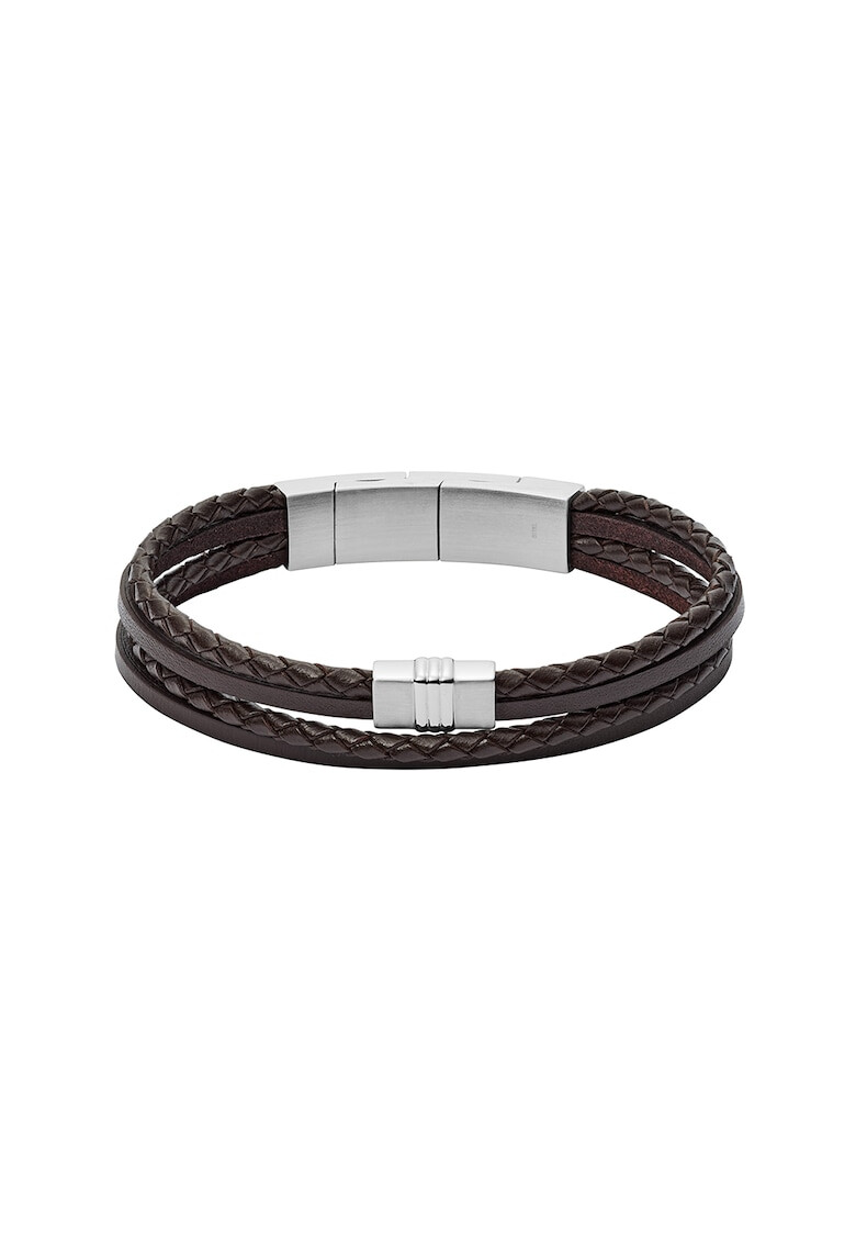 Fossil Кожена гривна - Pepit.bg