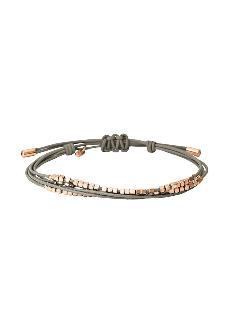 Fossil Кожена гривна - Pepit.bg