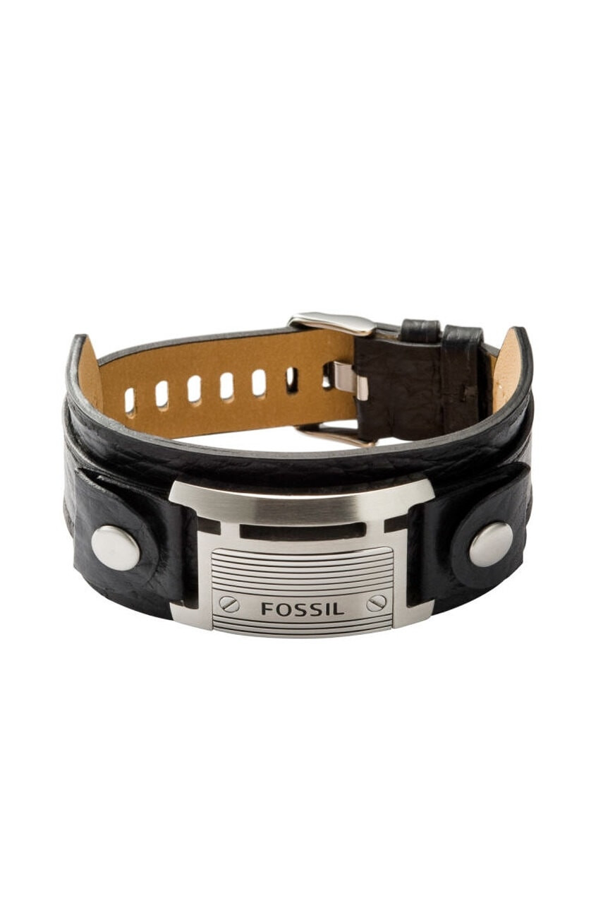 Fossil Кожена гривна - Pepit.bg