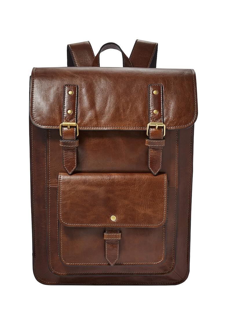 Fossil Кожена раница Greenville - Pepit.bg