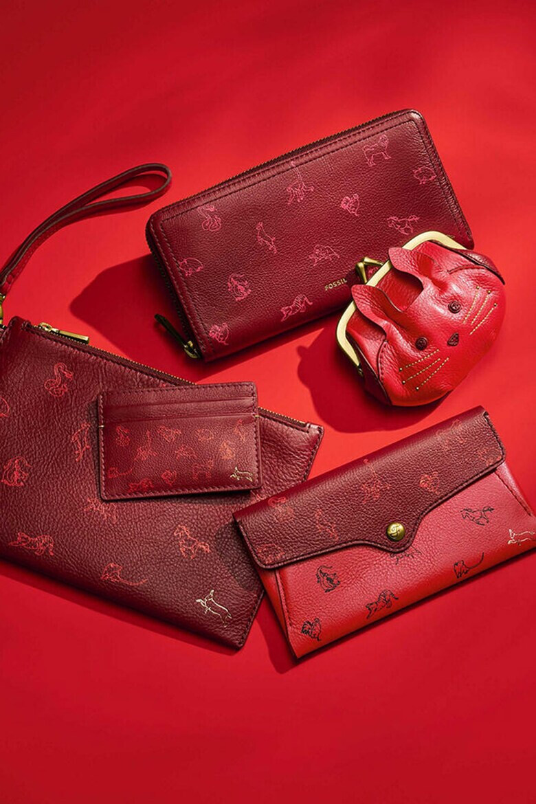 Fossil Кожено портмоне Lunar New Year - Pepit.bg