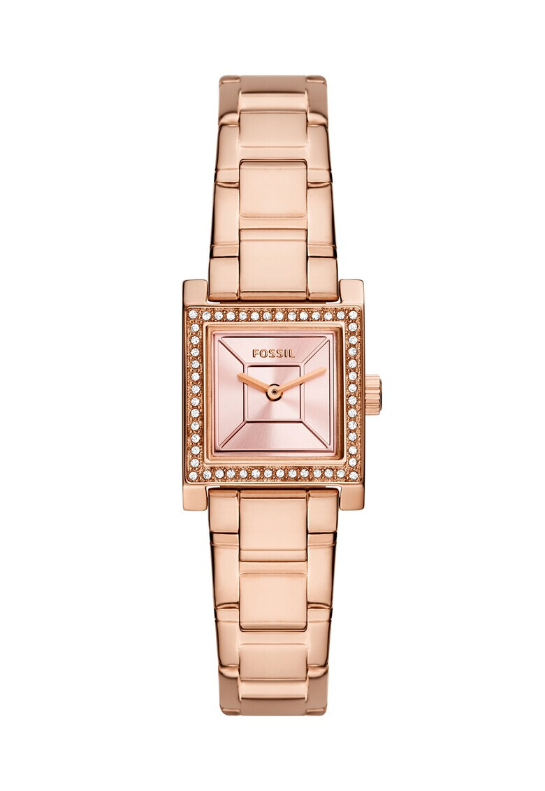 Fossil Квадратен иноксов часовник - Pepit.bg