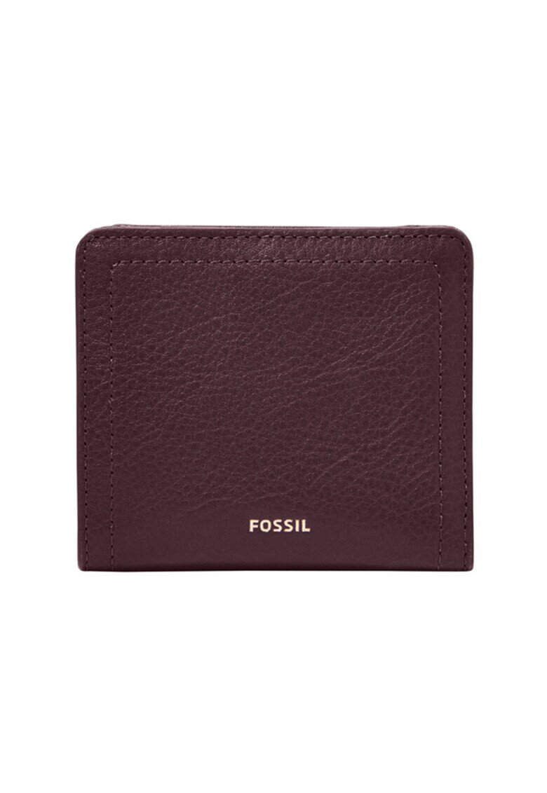 Fossil Малък кожен портфейл Logan - Pepit.bg