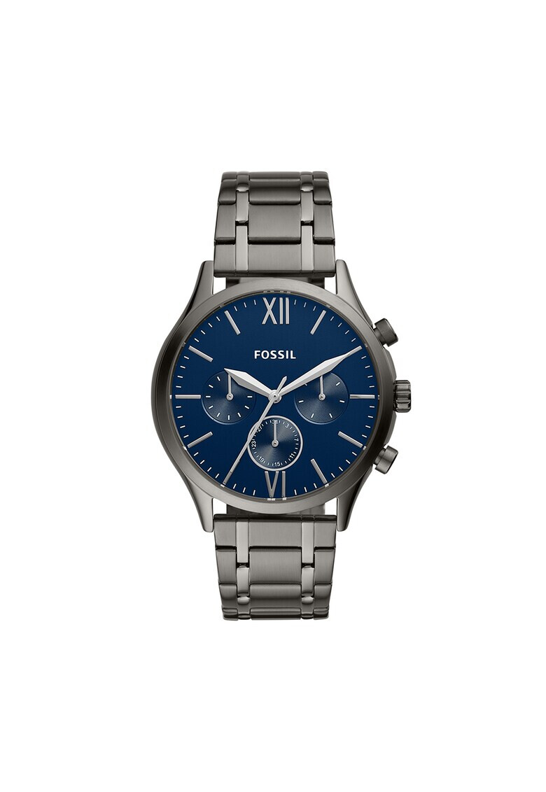 Fossil Мултифункционален иноксов часовник - Pepit.bg