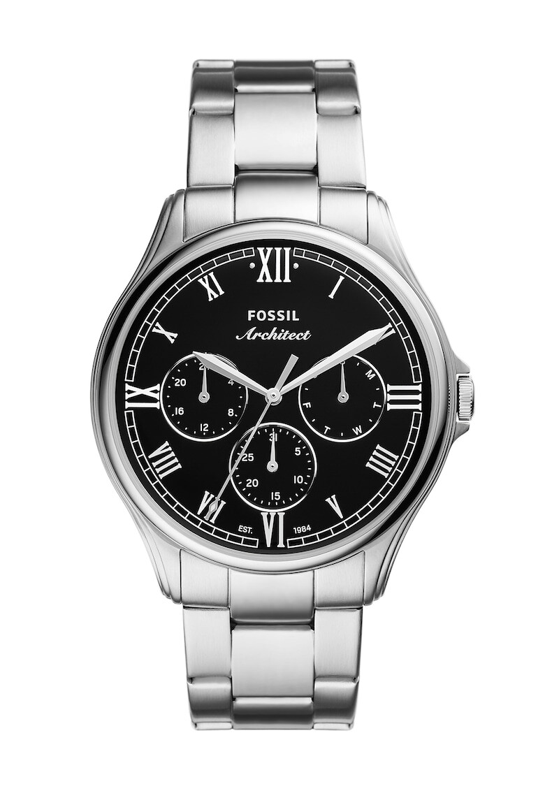 Fossil Мултифункционален иноксов часовник - Pepit.bg