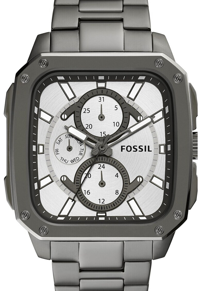 Fossil Мултифункционален квадратен часовник - Pepit.bg