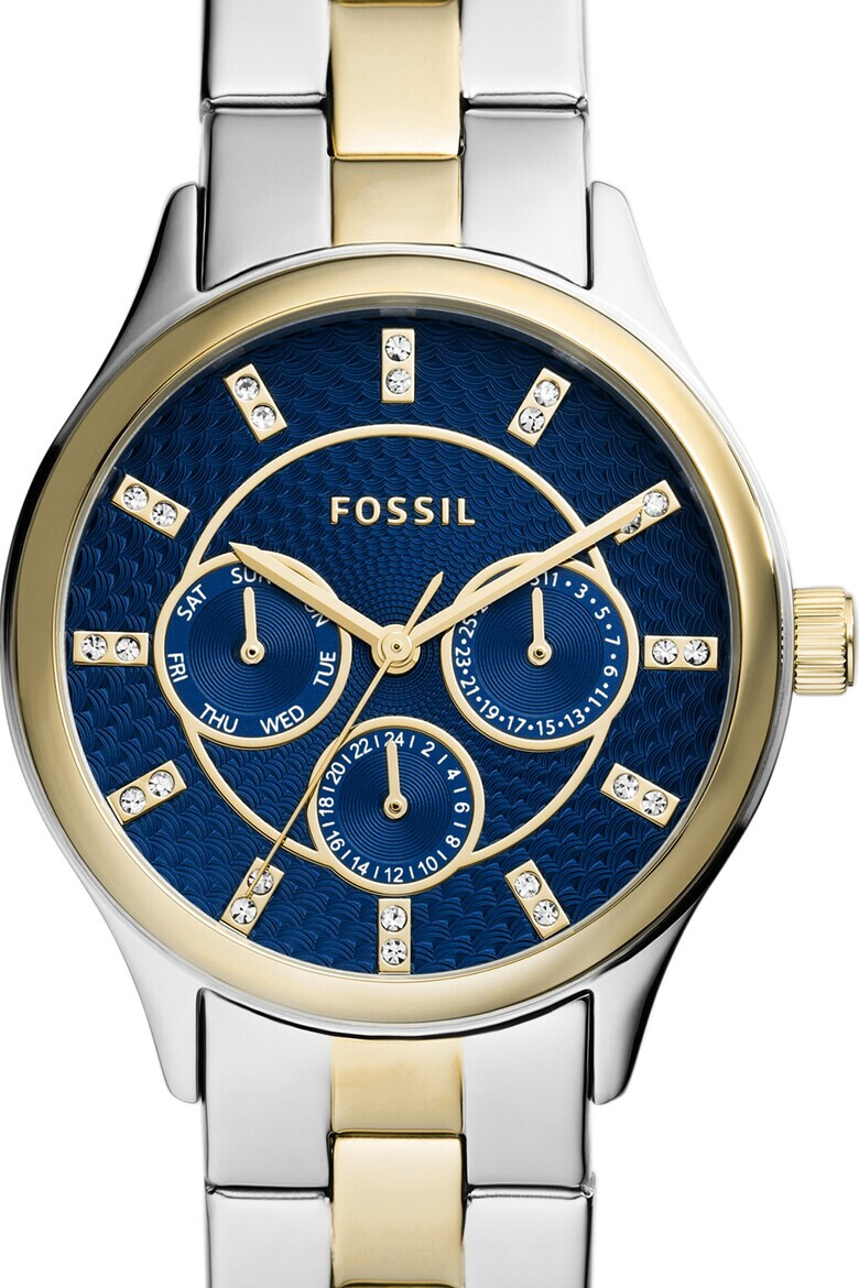 Fossil Мултифункционален часовник с кристали - Pepit.bg