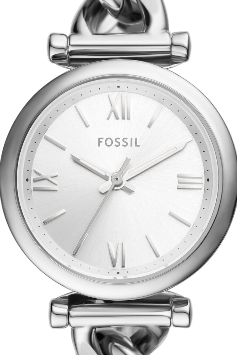 Fossil Овален часовник с верижка - Pepit.bg