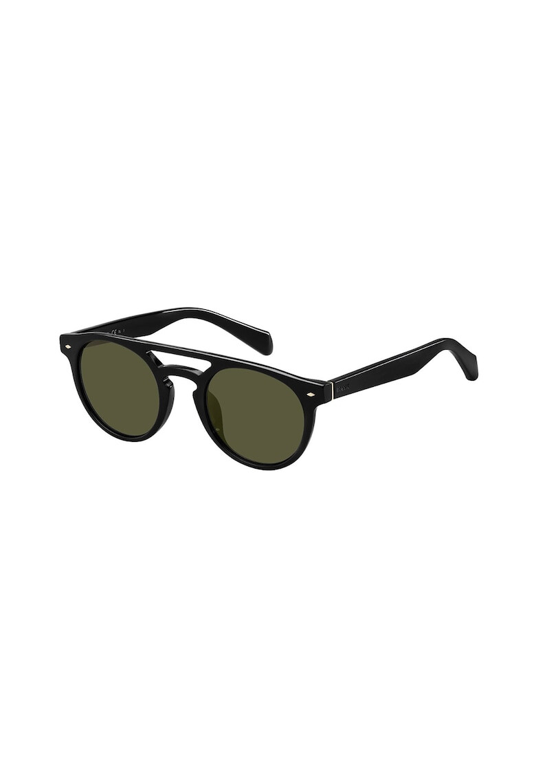 Fossil Овални слънчеви очила Aviator - Pepit.bg