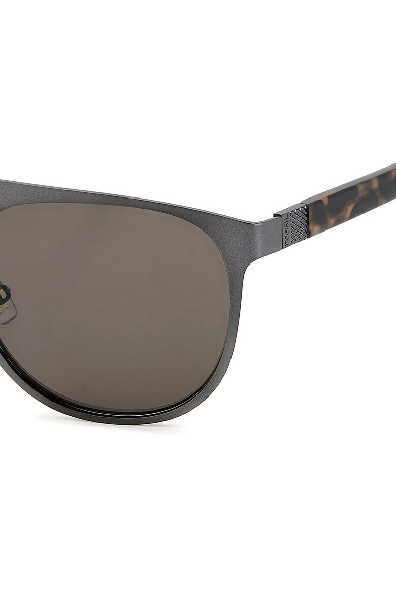 Fossil Овални слънчеви очила Aviator - Pepit.bg