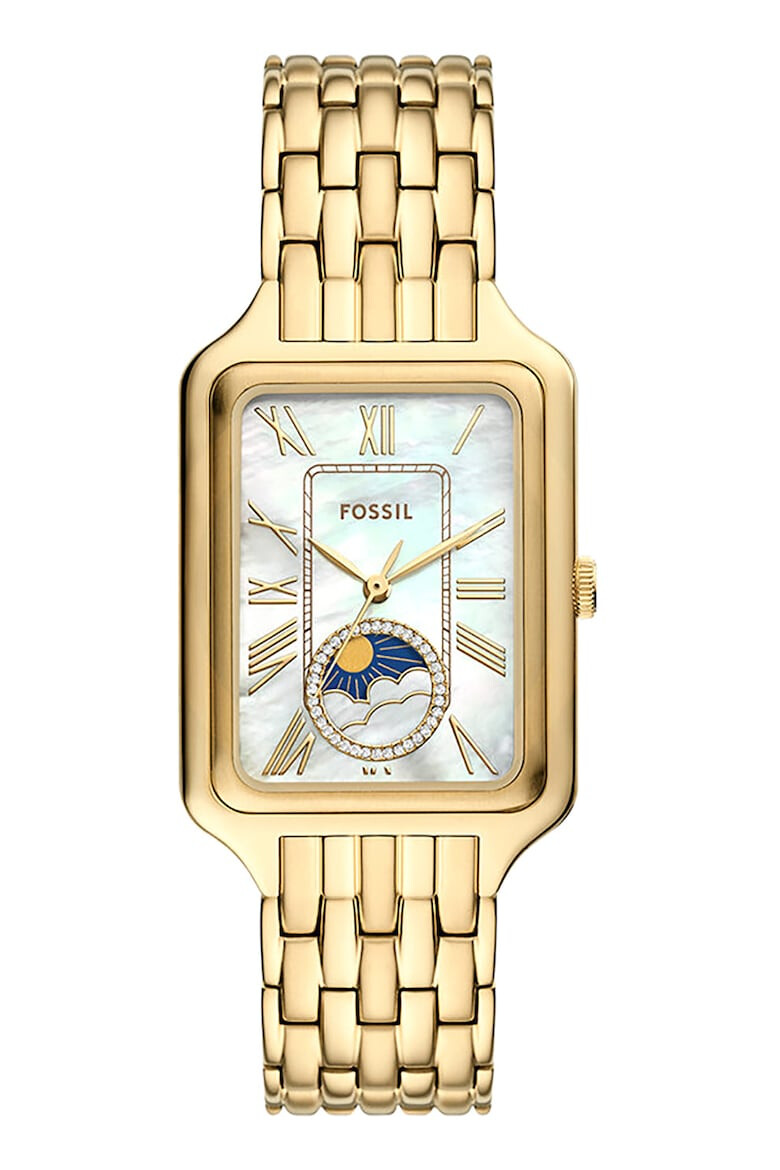 Fossil Правоъгълен часовник с верижка - Pepit.bg