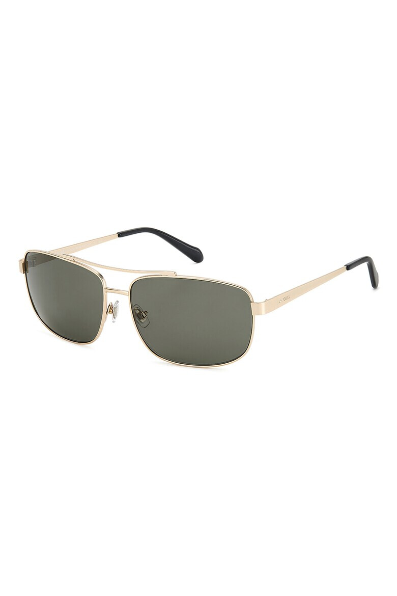 Fossil Правоъгълни слънчеви очила Aviator - Pepit.bg