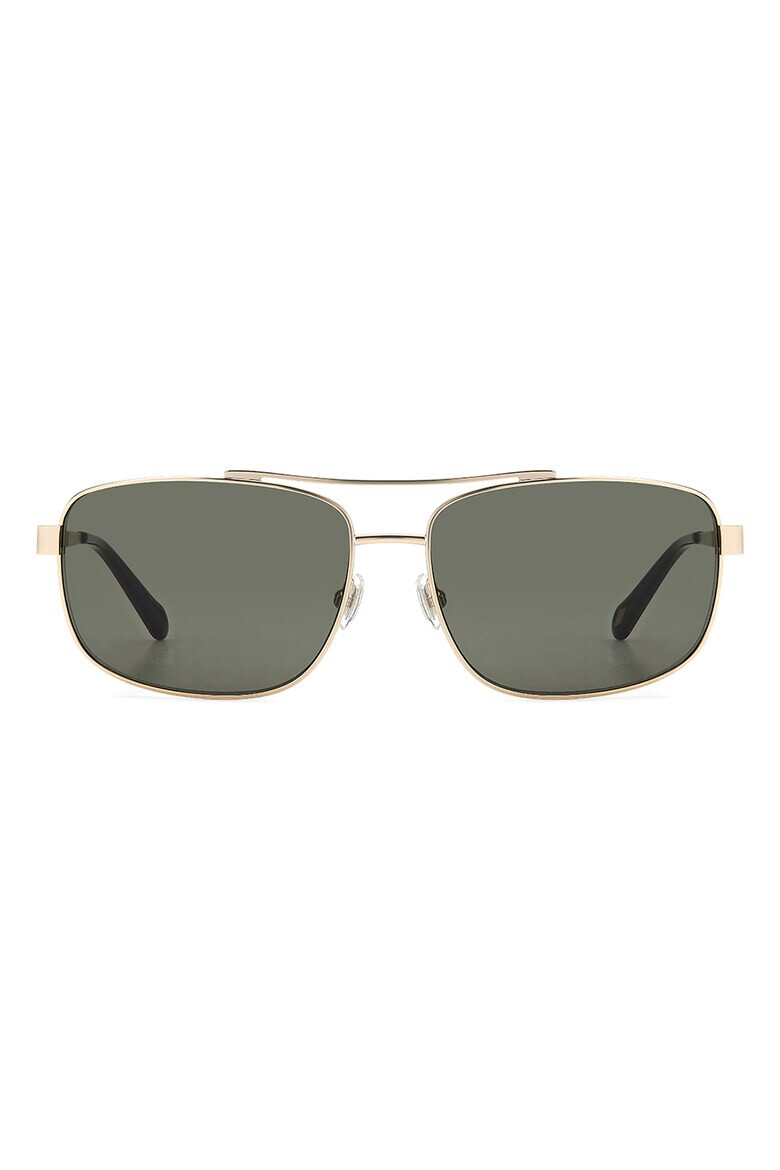 Fossil Правоъгълни слънчеви очила Aviator - Pepit.bg