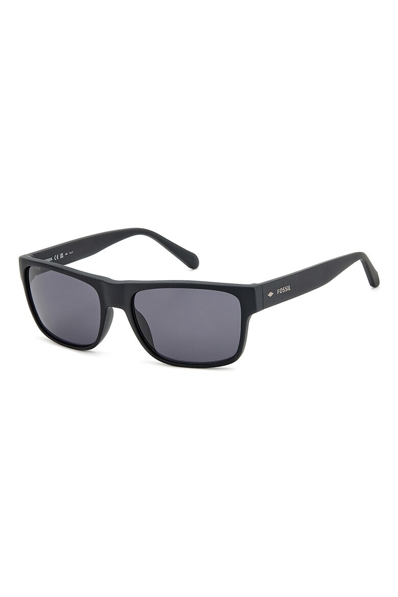 Fossil Правоъгълни слънчеви очила Aviator с градиента - Pepit.bg