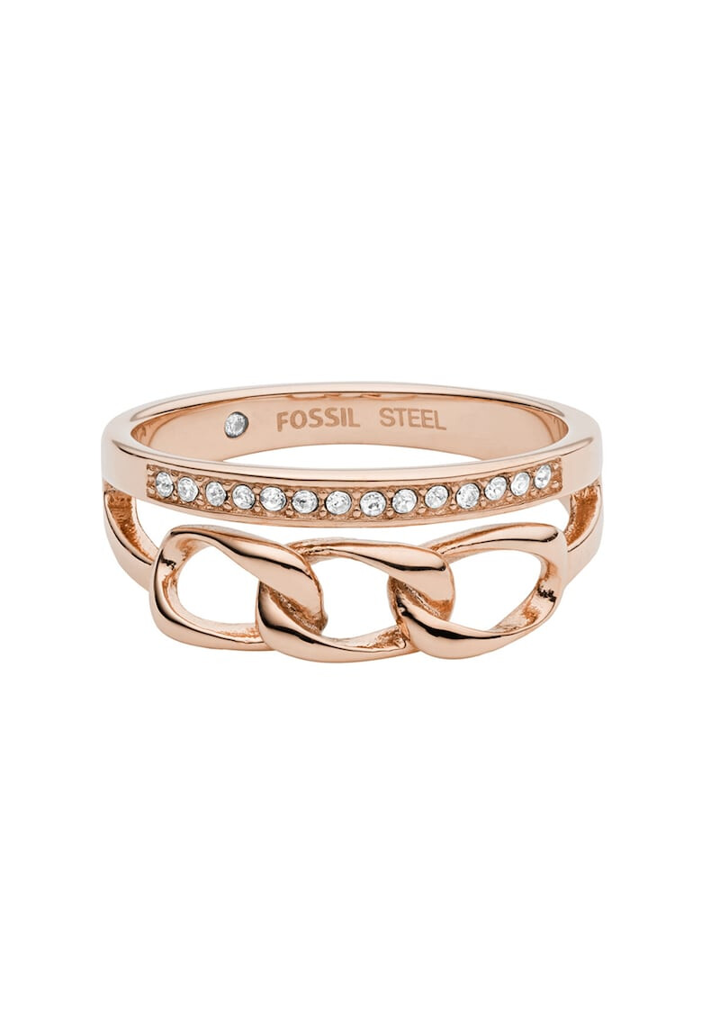 Fossil Пръстен от инокс - Pepit.bg