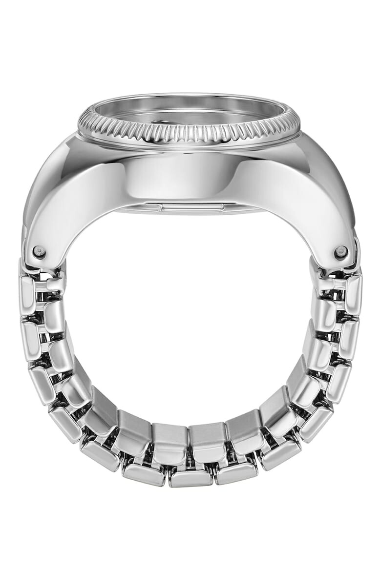 Fossil Пръстен тип часовник с релефен жлеб - Pepit.bg
