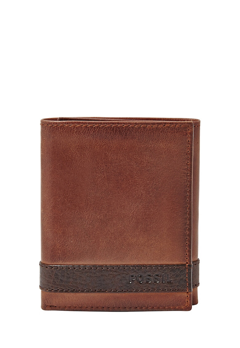 Fossil Кожен портфейл Quinn с тройно прегъване - Pepit.bg