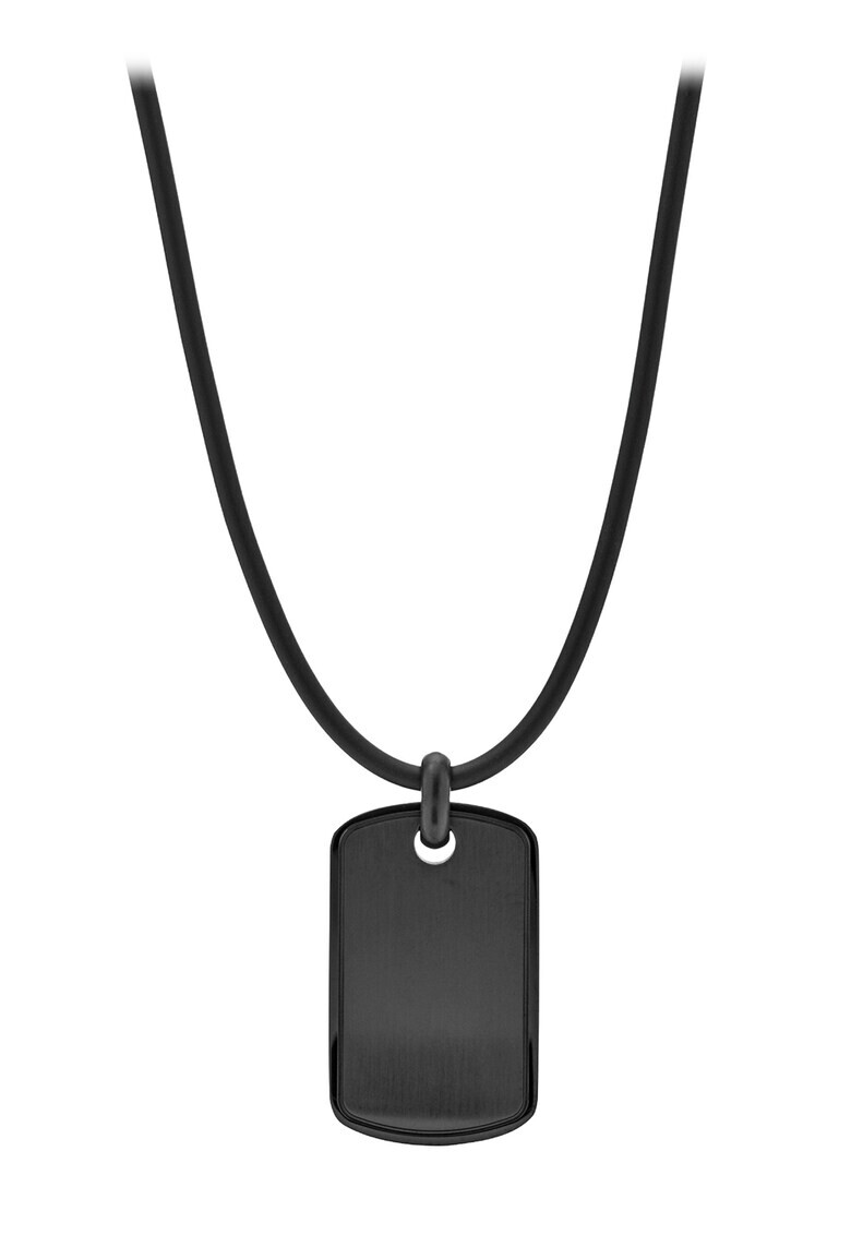 Fossil Силиконово колие с табелка - Pepit.bg