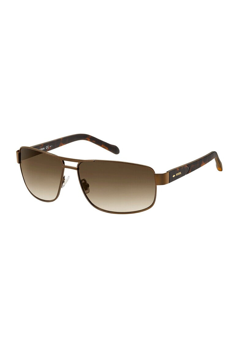 Fossil Слънчеви очил Aviator с градиента - Pepit.bg