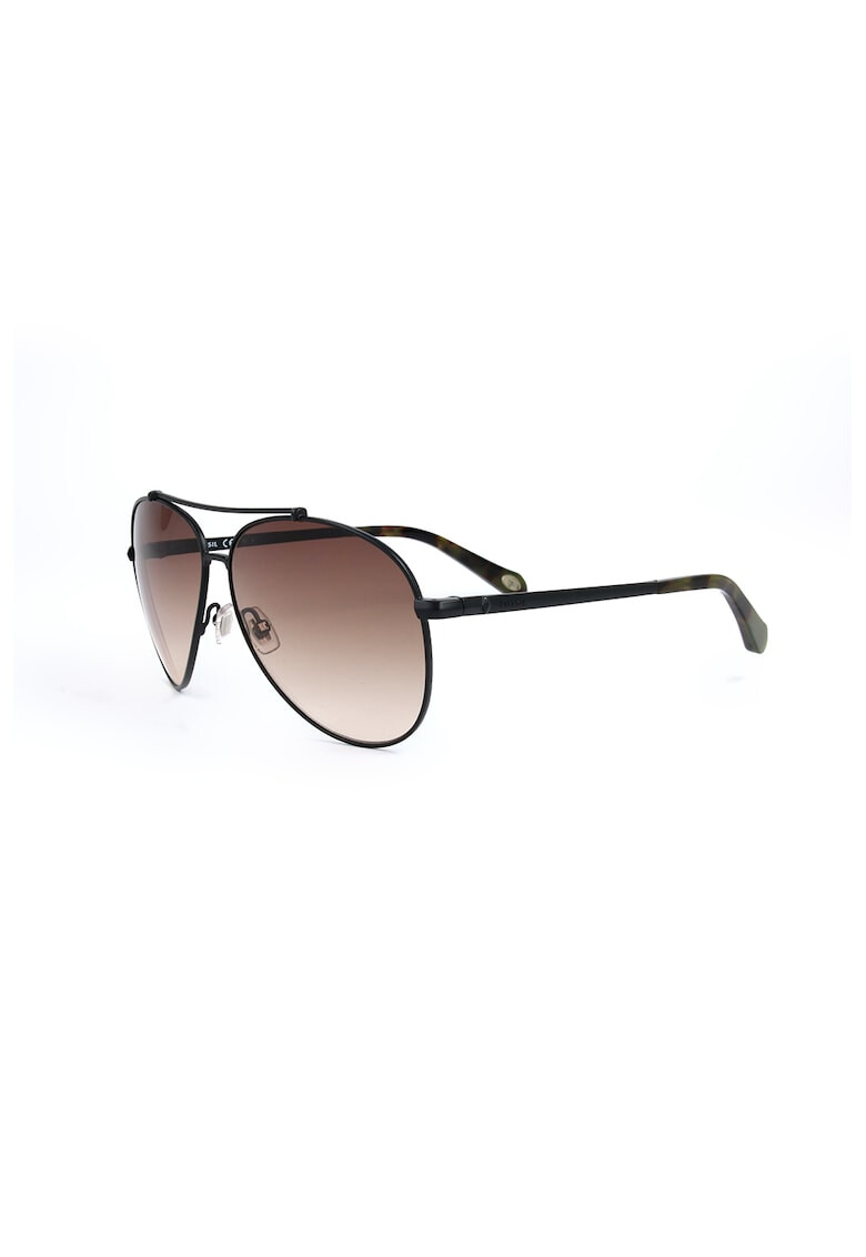 Fossil Слънчеви очила Aviator с градиента - Pepit.bg