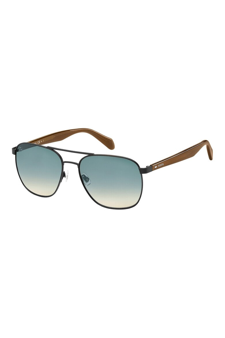 Fossil Слънчеви очила Aviator с градиента - Pepit.bg