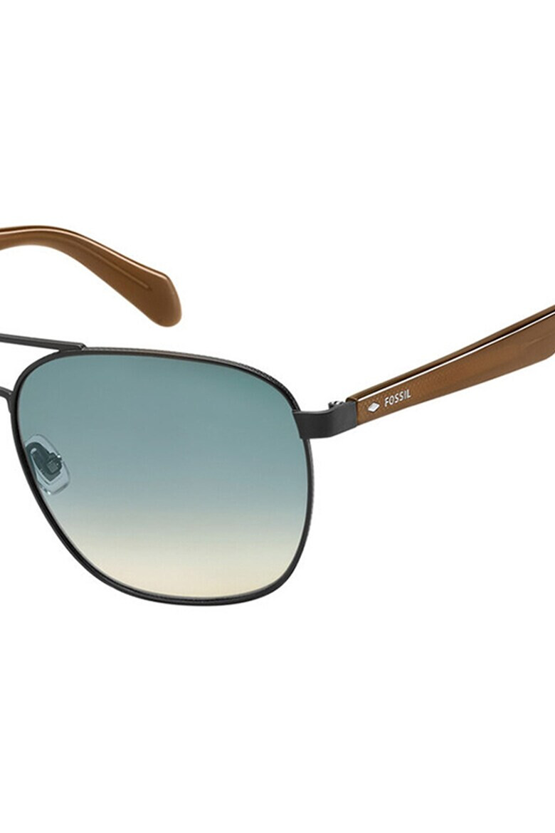 Fossil Слънчеви очила Aviator с градиента - Pepit.bg