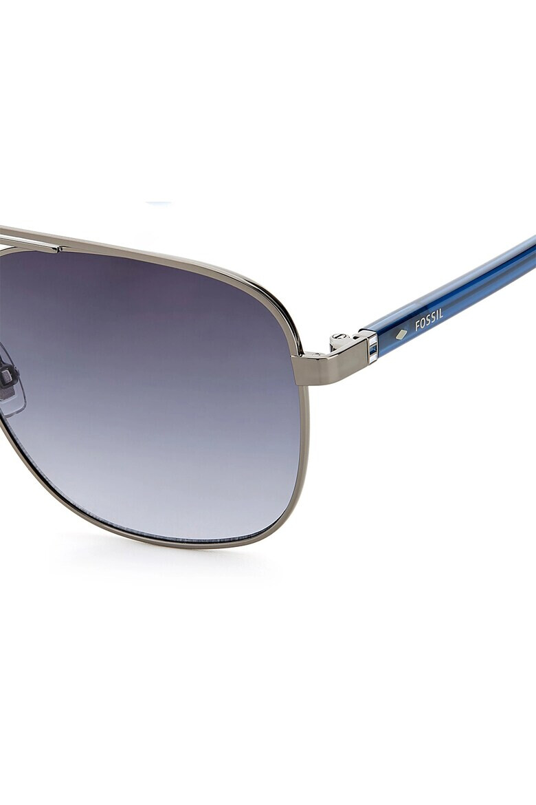 Fossil Слънчеви очила Aviator с градиента - Pepit.bg