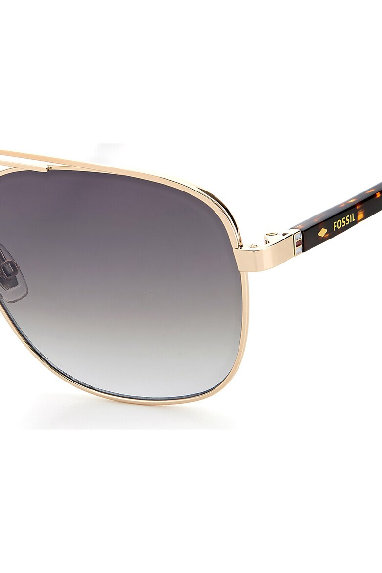 Fossil Слънчеви очила Aviator с градиента - Pepit.bg