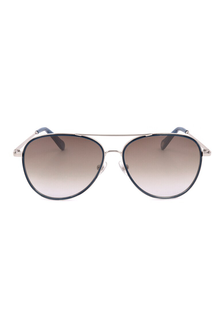 Fossil Слънчеви очила Aviator с градиента на стъклата - Pepit.bg