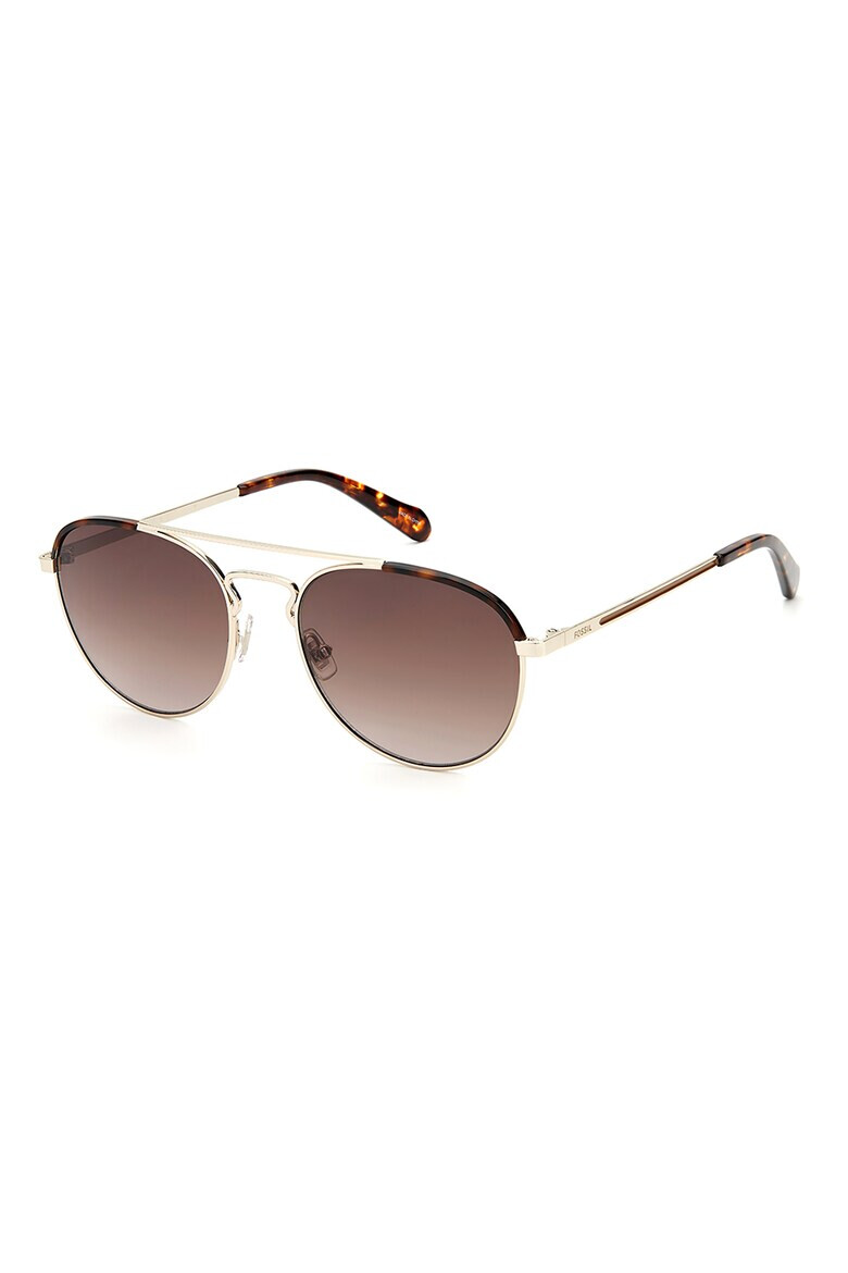 Fossil Слънчеви очила Aviator с градиента на стъклата - Pepit.bg