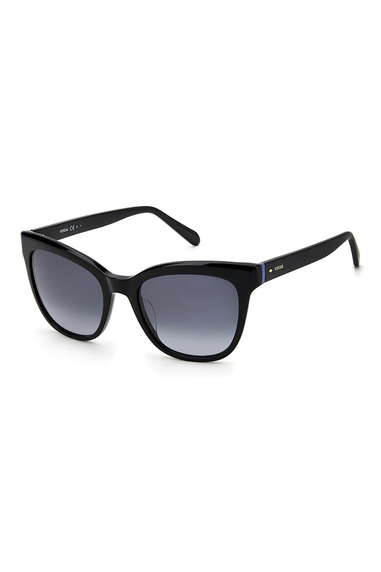 Fossil Слънчеви очила Cat-Eye с градиента - Pepit.bg
