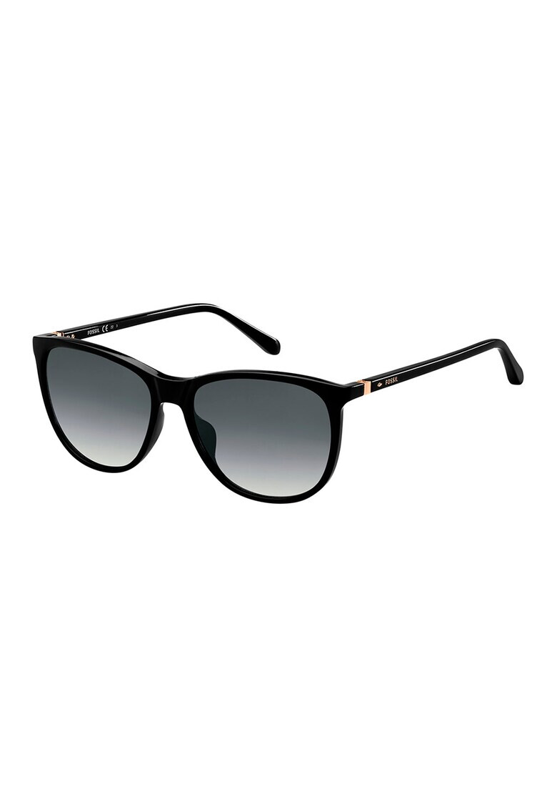 Fossil Слънчеви очила Cat Eye с градиента - Pepit.bg