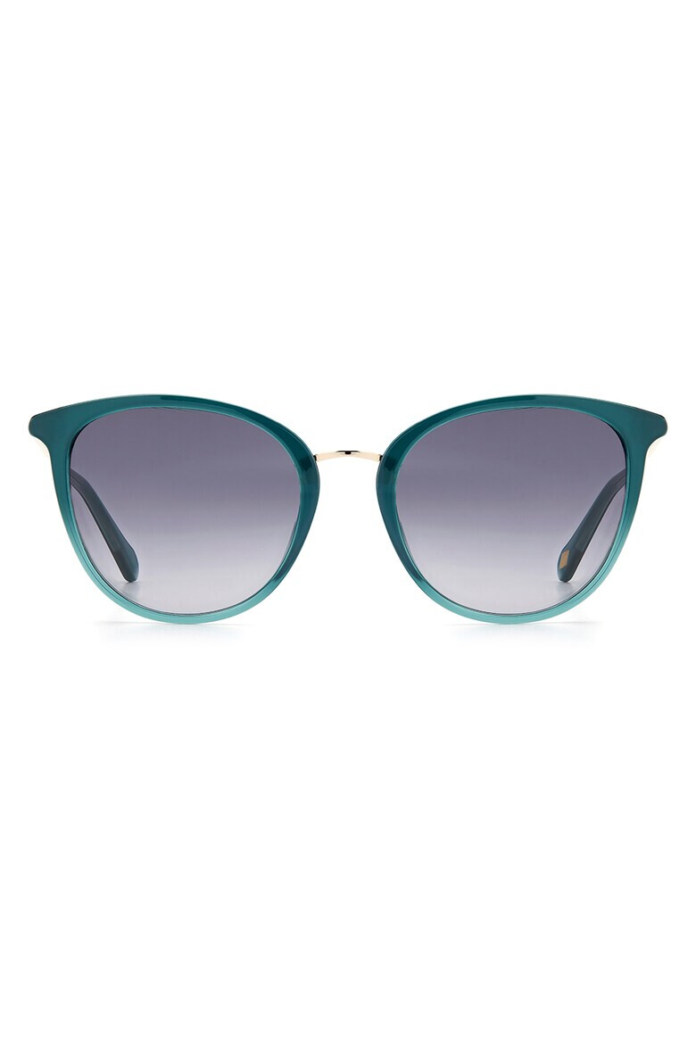 Fossil Слънчеви очила Cat-Eye с градиента - Pepit.bg