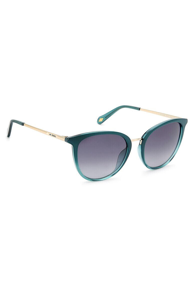 Fossil Слънчеви очила Cat-Eye с градиента - Pepit.bg