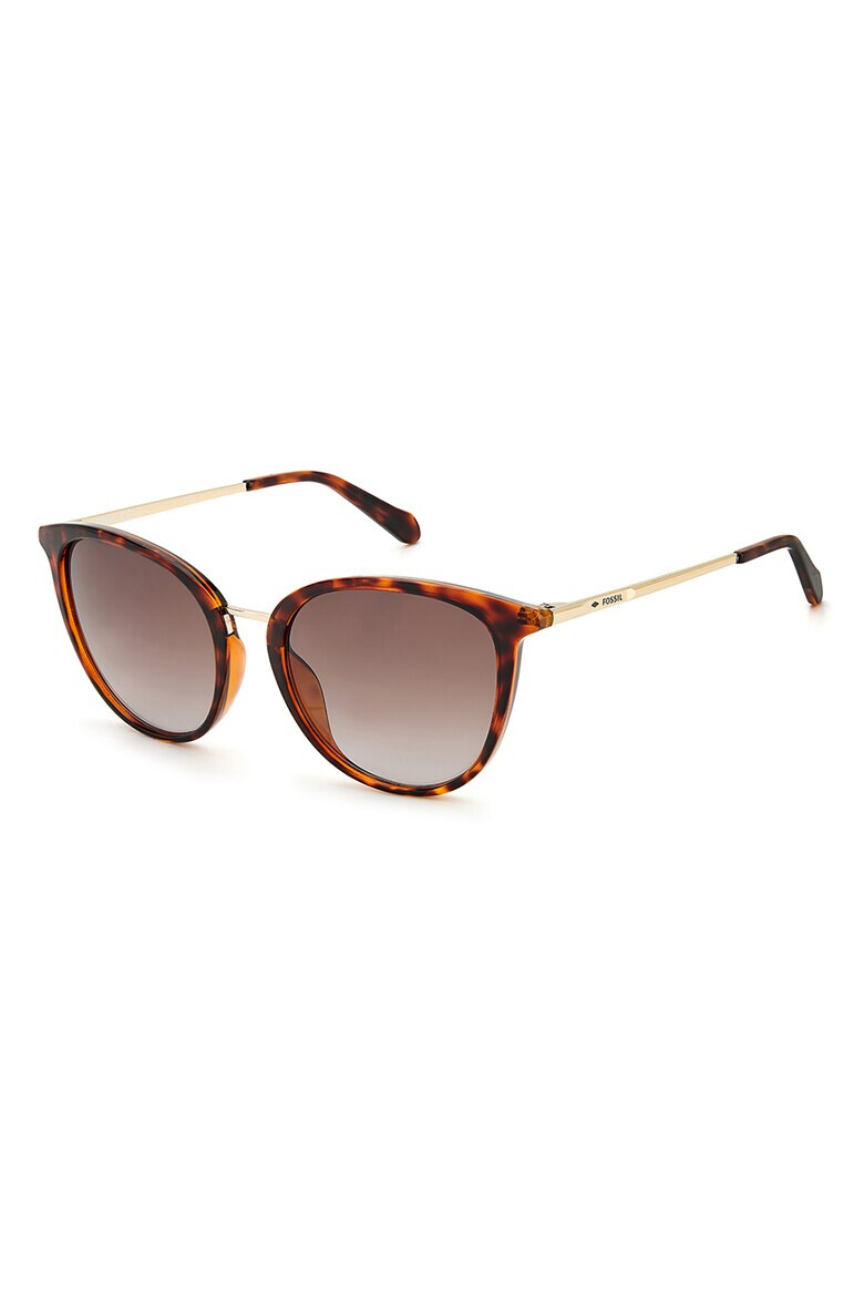 Fossil Слънчеви очила Cat-Eye с градиента - Pepit.bg