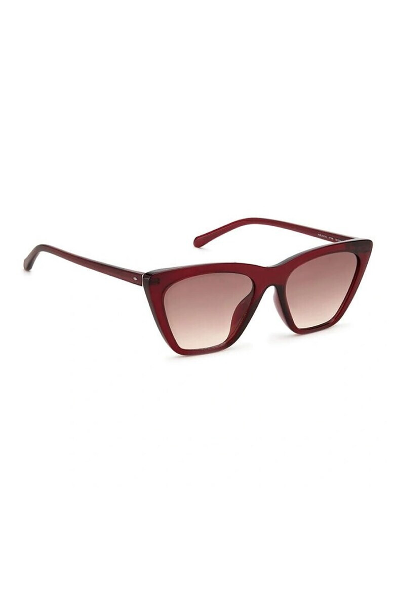 Fossil Слънчеви очила Cat-Eye с градиента - Pepit.bg