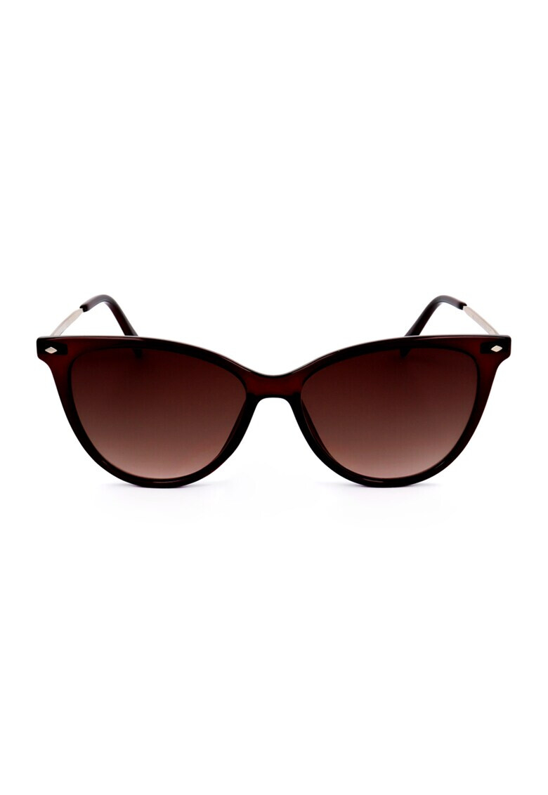 Fossil Слънчеви очила стил Cat-Eye - Pepit.bg