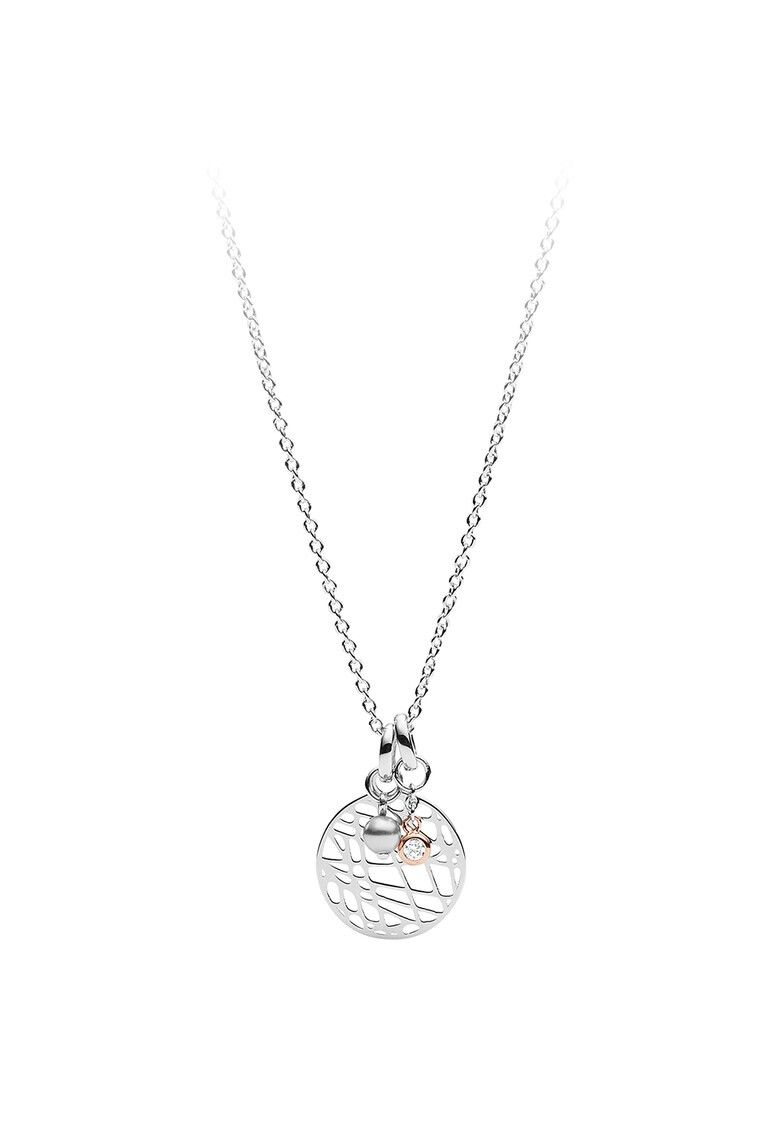 Fossil Сребърно колие с висулка - Pepit.bg