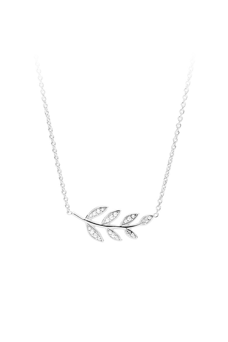 Fossil Сребърно колие с висулка - Pepit.bg